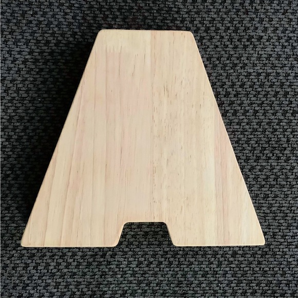 (Never used) Wooden Letter “A” Piggy Bank - Picture 6 of 14